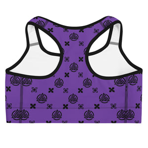 Purple Sports bra