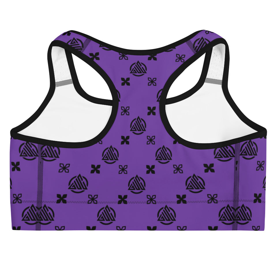 Purple Sports bra