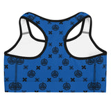 Blue Sports bra