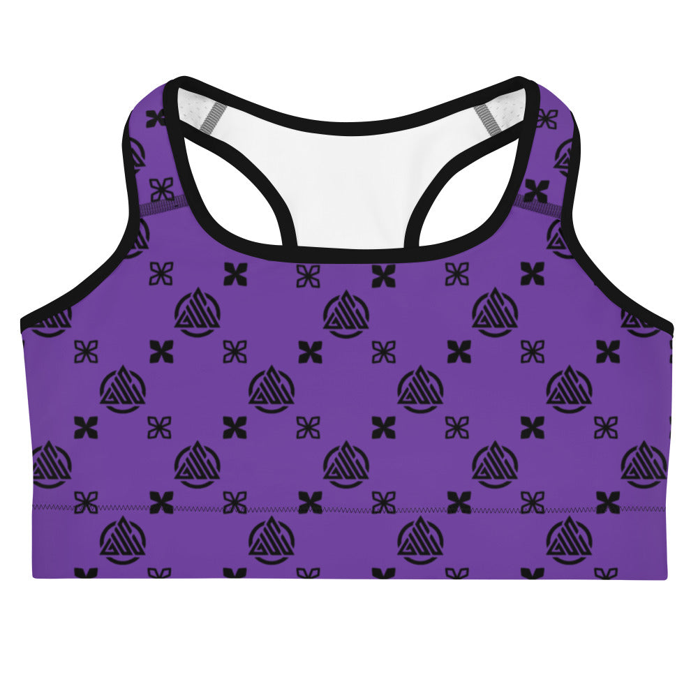 Purple Sports bra