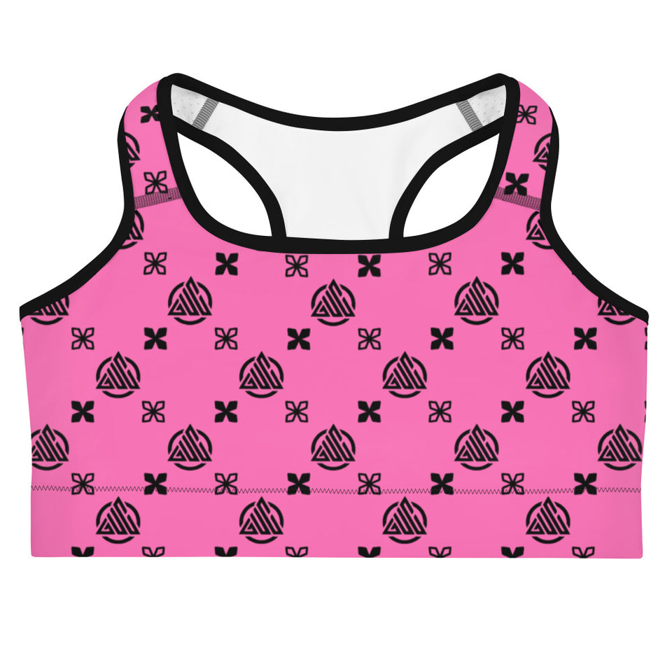 Pink Sports bra