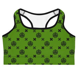 Green Sports bra