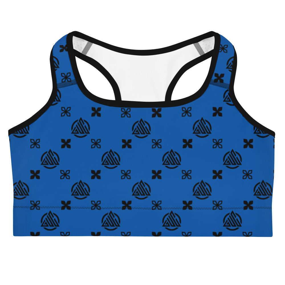 Blue Sports bra