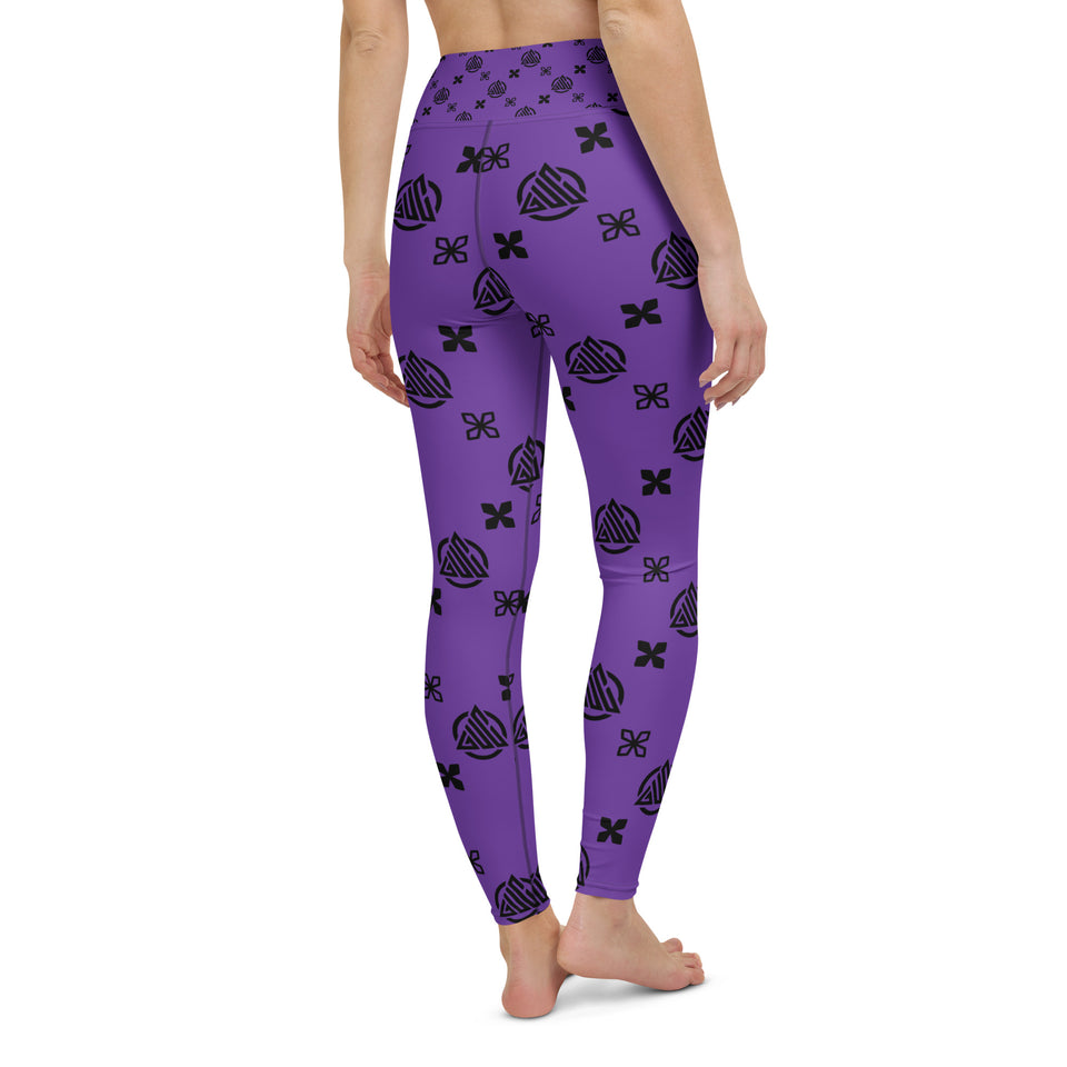 Purple Yoga Leggings