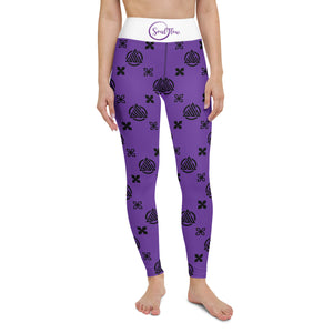 Purple Yoga Leggings