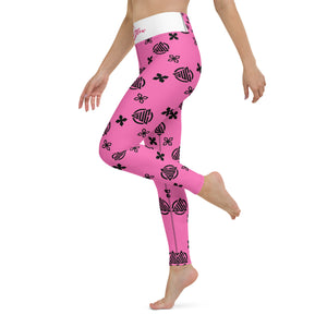 Pink Yoga Leggings