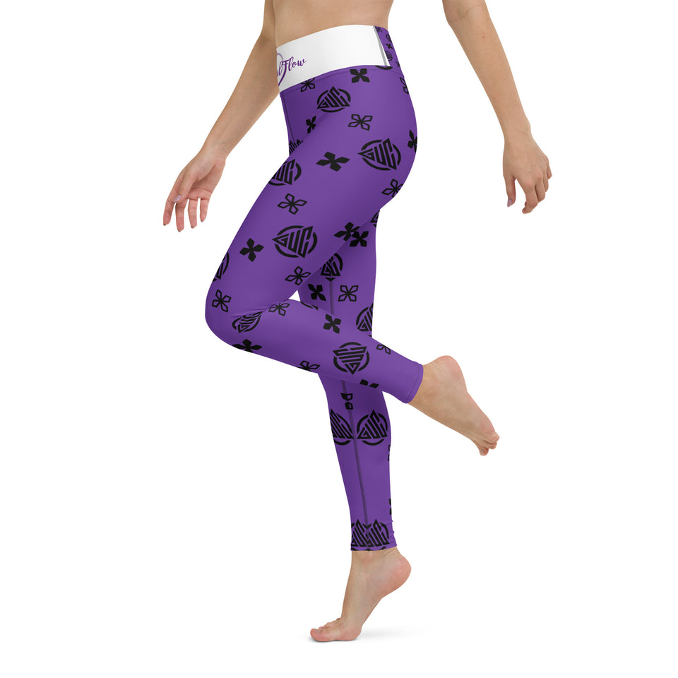 Purple Yoga Leggings