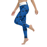 Blue Yoga Leggings