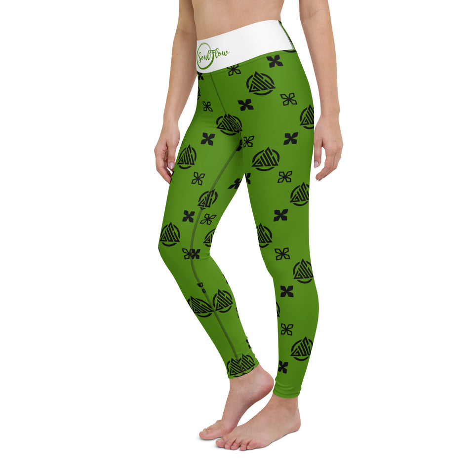 Green Yoga Leggings