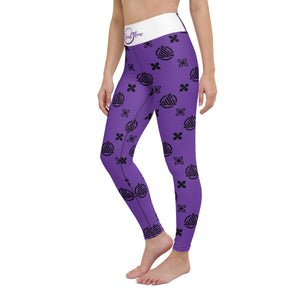 Purple Yoga Leggings