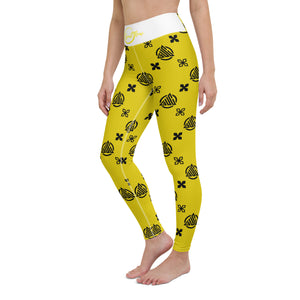 Yellow Yoga Leggings