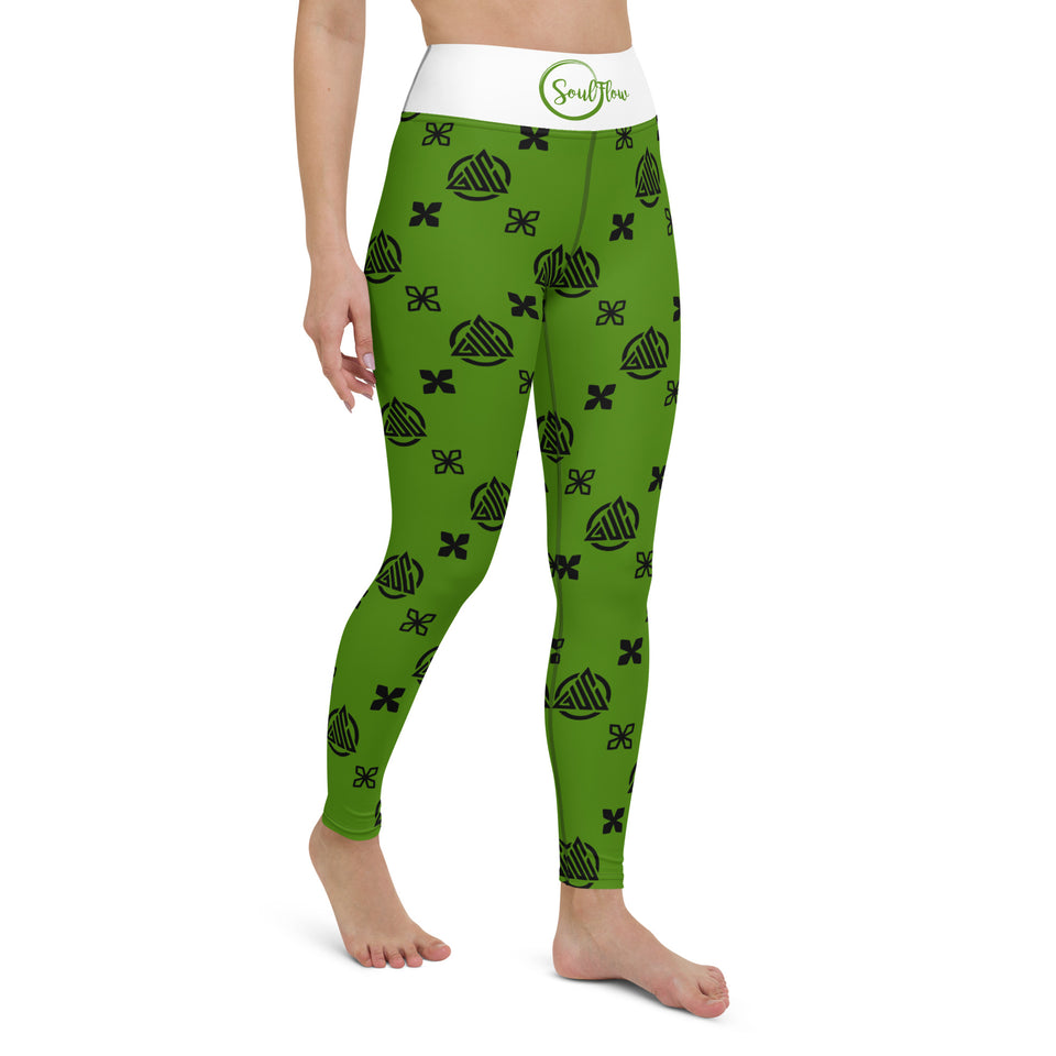 Green Yoga Leggings